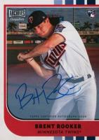 2021 Topps Archives Snapshots #31 Brent Rooker Autograph Baseball Card