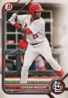 2022 Bowman Paper Prospects #BP20 Jordan Walker Baseball Card