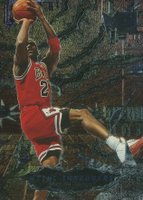 1996 Metal #241 Michael Jordan Basketball Card