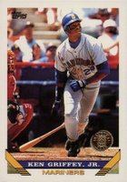 1993 Topps #179 Ken Griffey Jr. Colorado Rockies Inaugural Baseball Card