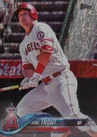 2018 Topps Complete Set #300 Mike Trout Foilboard Baseball Card