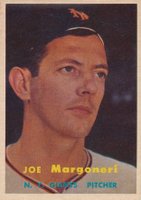 1957 Topps #191 Joe Margoneri Baseball Card