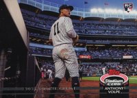 2023 Topps Stadium Club #191 Anthony Volpe Rookie Design Variation Baseball Card