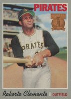 1998 Topps Clemente #16 1970 Topps Reprint Baseball Card