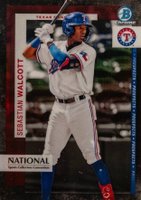 2024 Topps National Sports Collectors Convention Silver Pack Prospects #18 Sebastian Walcott Baseball Card