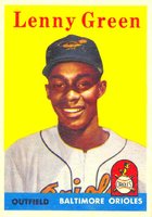 1958 Topps #471 Lenny Green Baseball Card