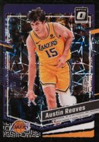 2023 Panini Donruss Optic #160 Austin Reaves Black Velocity Basketball Card