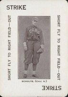 1914 Polo Grounds Game # Wildfire Schulte Baseball Card