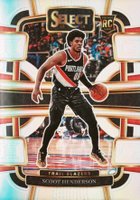 2023 Panini Select #77 Scoot Henderson Silver Basketball Card