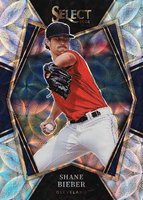 2022 Panini Select #147 Shane Bieber Scope Baseball Card
