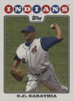 2008 Topps #270 C.C. Sabathia Baseball Card
