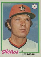1978 Topps #181 Ken Forsch Baseball Card
