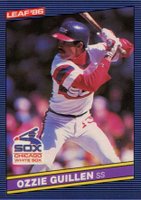 1986 Leaf #140 Ozzie Guillen Baseball Card