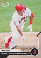 2020 Topps Now #215 Mike Trout Baseball Card