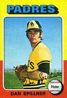 1975 Topps #222 Dan Spillner Baseball Card