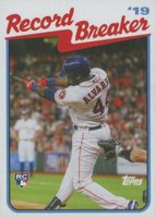 2020 Topps Throwback Thursday #94 Yordan Alvarez Baseball Card