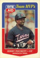 1988 Rite Aid #21 Kirby Puckett Baseball Card