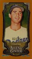 2024 Topps Allen & Ginter #312 Sandy Koufax Chrome-Mini-Orange Refractor Baseball Card