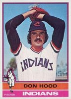 1976 Topps #132 Don Hood Baseball Card