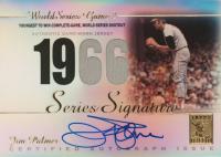 2003 Topps Tribute World Series Signature Series Relic #JP Jim Palmer Baseball Card