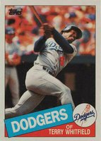 1985 Topps #31 Terry Whitfield Baseball Card