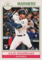 2022 Topps 582 Montgomery Set 4 #17 Julio Rodriguez Baseball Card