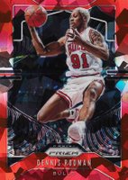2019 Panini Prizm #3 Dennis Rodman Red Ice Basketball Card