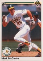 1990 Upper Deck #171 Mark McGwire Baseball Card