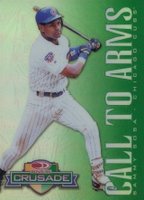 1998 Donruss Crusade # Sammy Sosa Green Baseball Card