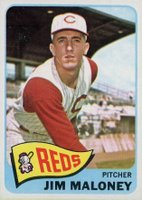 1965 Topps #530 Jim Maloney Baseball Card