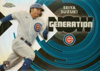 2022 Topps Chrome Update Generation Now #GNC22 Seiya Suzuki Baseball Card