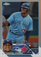 2023 Topps Chrome Update #USC168 Gabriel Moreno Refractor Baseball Card