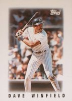 1986 Topps Mini League Leaders #29 Dave Winfield Baseball Card