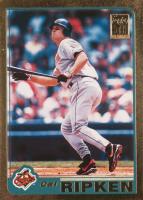 2001 Topps Gold #1 Cal Ripken Jr. Baseball Card