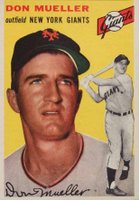 1954 Topps #42 Don Mueller Baseball Card