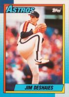 1990 Topps Tiffany #225 Jim Deshaies Baseball Card