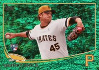 2013 Topps Update #US150 Gerrit Cole Yellow Hat-Emerald Baseball Card