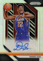 2018 Panini Prizm Rookie Signatures #RSDAY DeAndre Ayton Silver Prizm Basketball Card