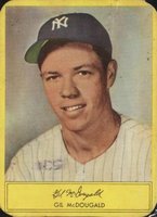 1955 Stahl-Meyer Franks # Gil McDougald Baseball Card