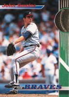 1993 Stadium Club Braves #12 John Smoltz Baseball Card