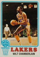 1973 Topps #80 Wilt Chamberlain Basketball Card