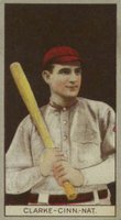 1912 Brown Backgrounds Broadleaf #31 Tom Clarke Baseball Card