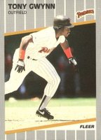 1989 Fleer #305 Tony Gwynn Baseball Card