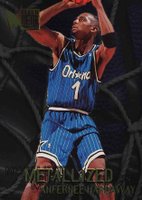 1996 Metal #124 Anfernee Hardaway Basketball Card