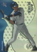 2000 Fleer E-X #11 Derek Jeter Baseball Card