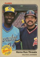 1983 Fleer #640 Home Run Threats Baseball Card