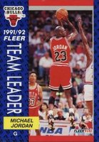 1991 Fleer #375 Michael Jordan Basketball Card
