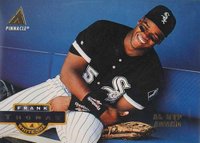 1994 Pinnacle #1 Frank Thomas Baseball Card