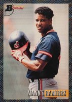 1993 Bowman #365 Manny Ramirez Foil Baseball Card
