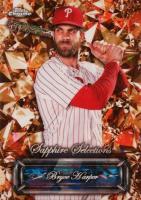 2024 Topps Chrome Sapphire Sapphire Selections #SS11 Bryce Harper Gold Baseball Card